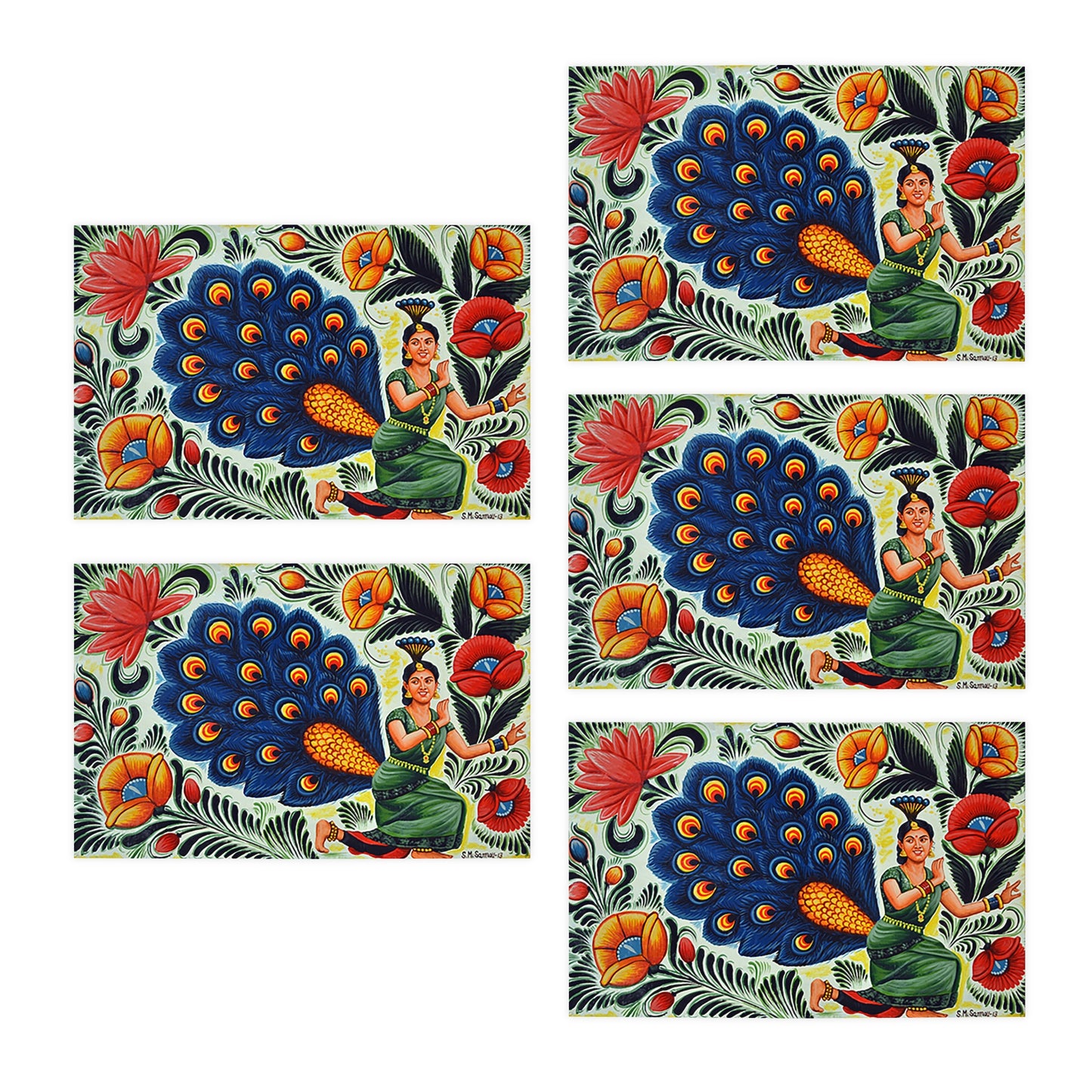 Multi-Design Greeting Cards (5-Pack)