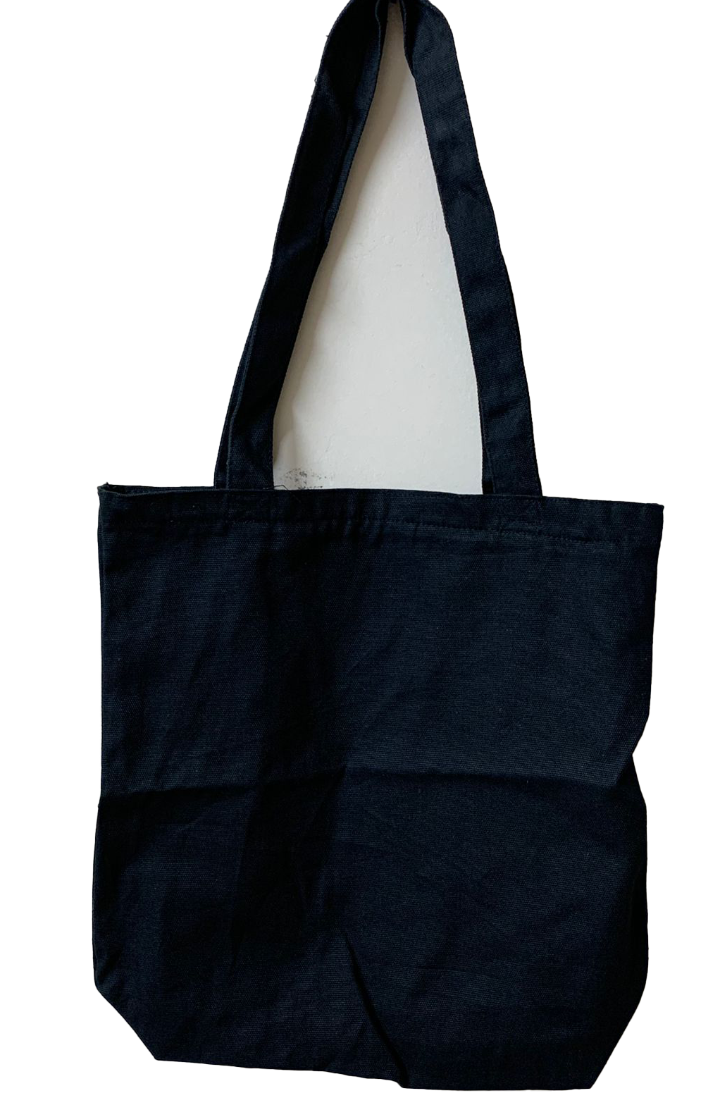 Black Canvas Tote Bag