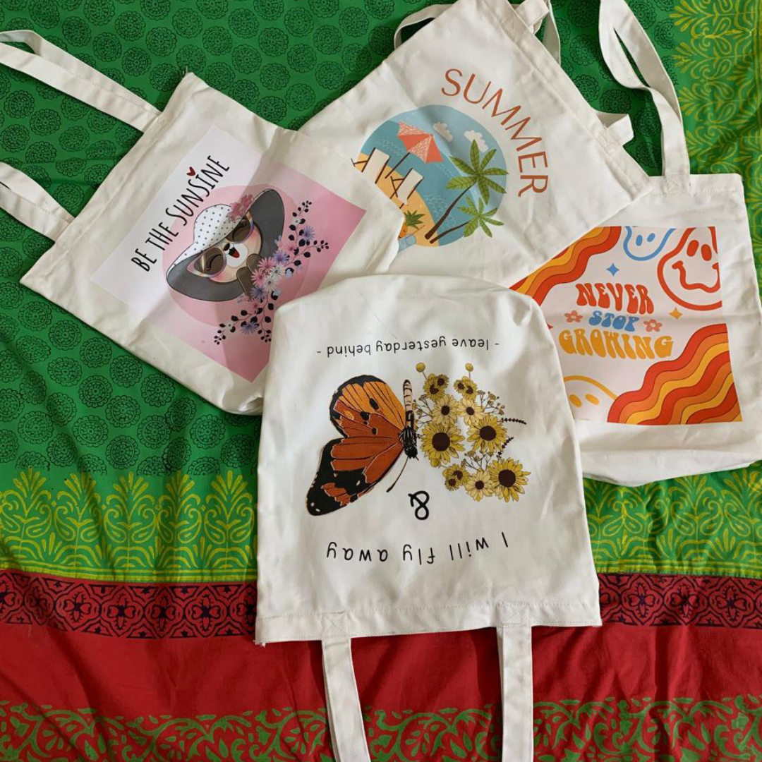 Printed Canvas Bag