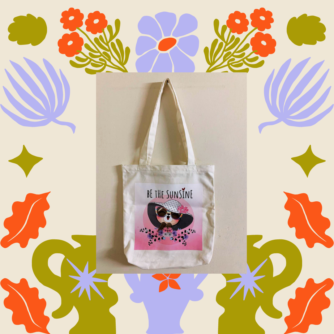 Printed Canvas Bag
