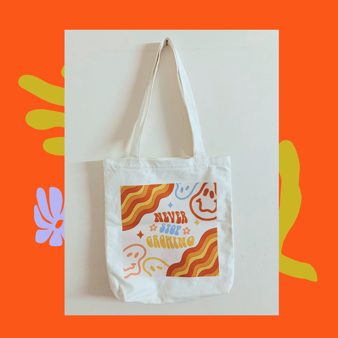 Printed Canvas Bag