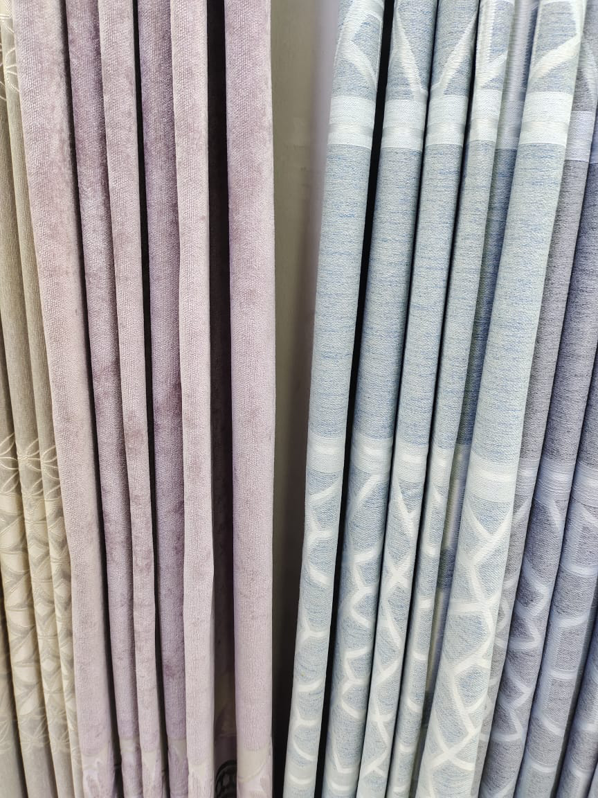 Velvet curtain