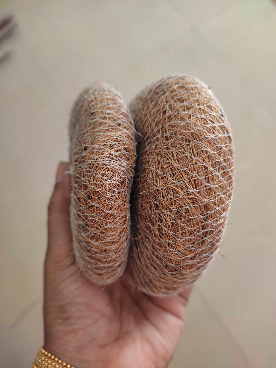 Coconut Straw Made Scrubber