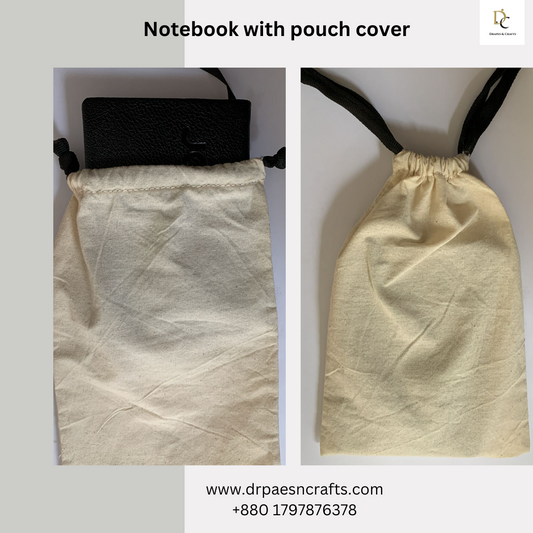 Note book with pouch cover