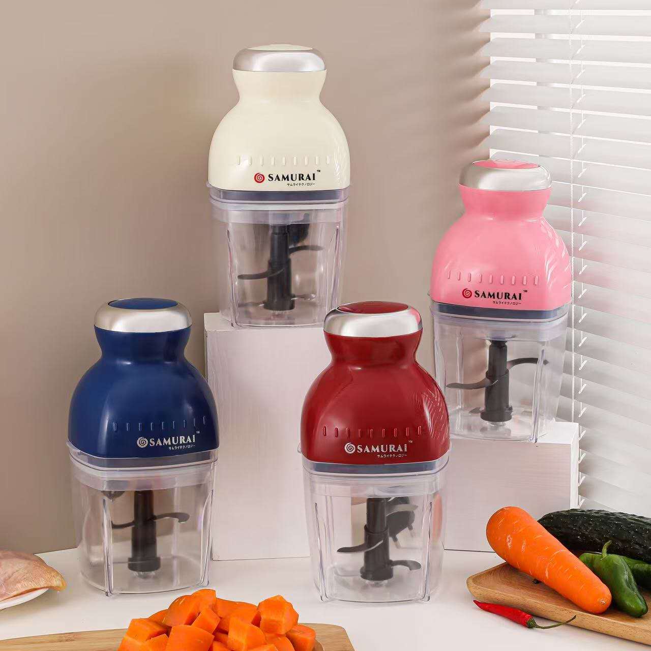 🥕 Samurai Multi-Functional Electric Chopper