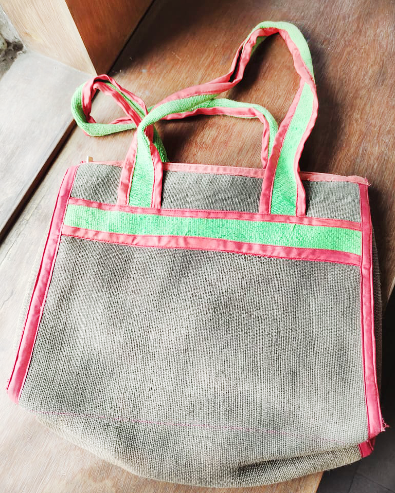 Jute Made Tab Bag