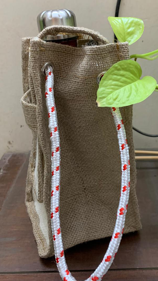 Wine carrier Bag by Jute